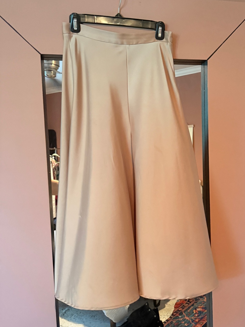 Banana Republic Factory Satin Midi Skirt - Picture 4 of 12